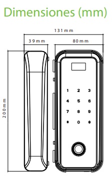 cerardura izquierda zk gl300