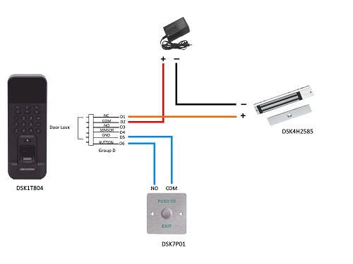 control de acceso hikvision