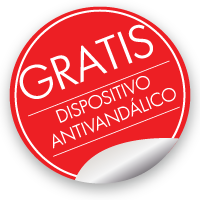 gratis accesorio antivandalismo