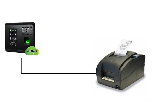 zkteco mb360 con impresora zk